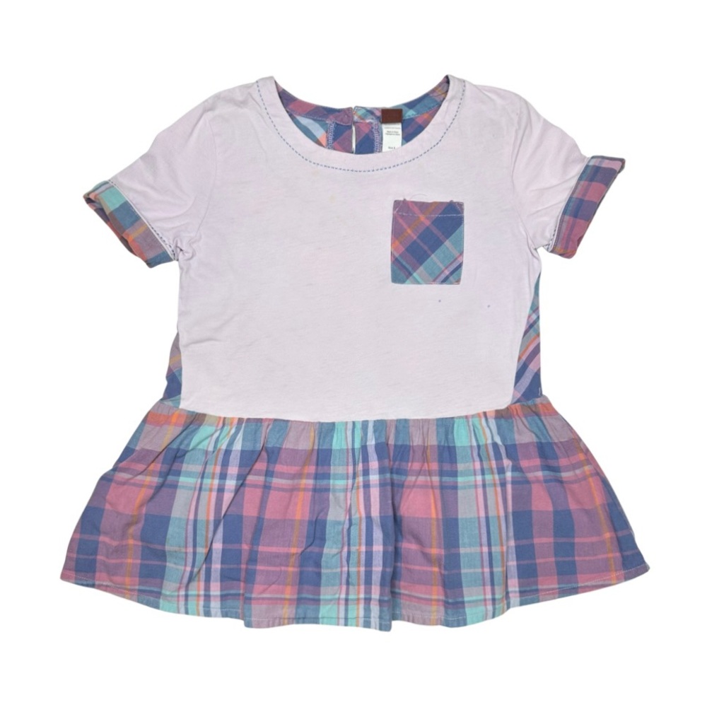 Tea Collection‎ Stitch Society Madras Flare Tee